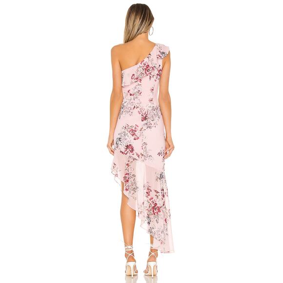 Michael Costello x Revolve Cole Dress Pink Floral - Picture 3 of 10